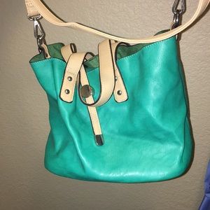 Teal purse